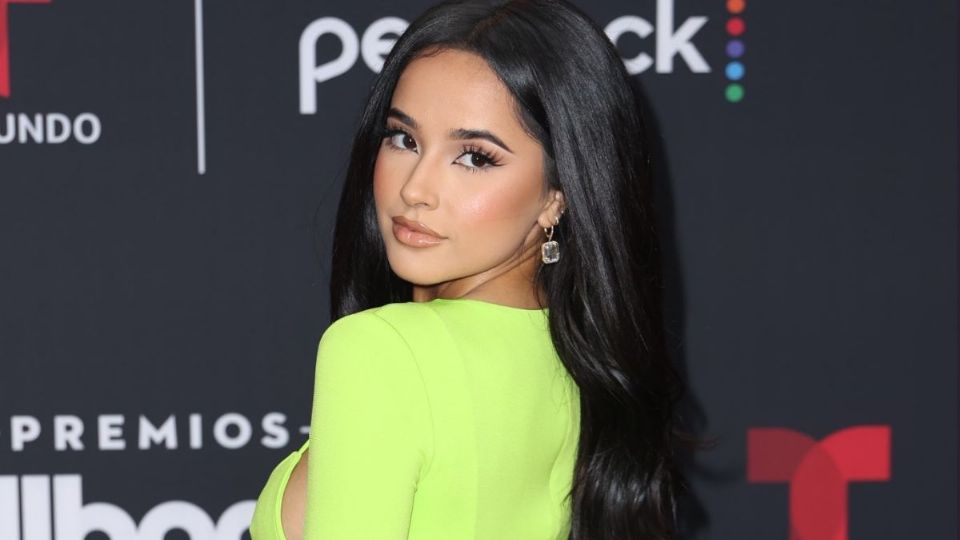 Becky G fue una de las mejor vestidas en la alfombra roja de la premiación a la música latina