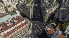 Multitud marcha a favor de Cristina Fernández de Kirchner en Argentina