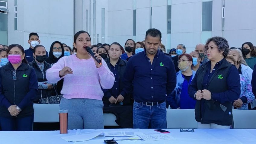 Denuncian que mujer se hace pasar como presidenta de Comisión de Vigilancia del sindicato del Hospital Hidalgo