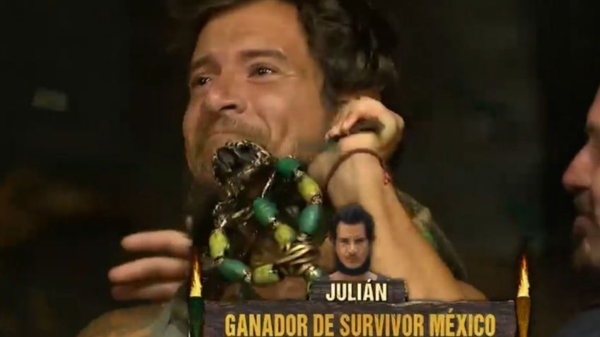 Survivor 2022: Julián se convierte en el ganador absoluto del exitoso reality de TV Azteca