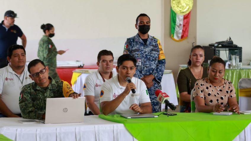 Colima en alerta azul ante la proximidad de la tormenta tropical "Kay"