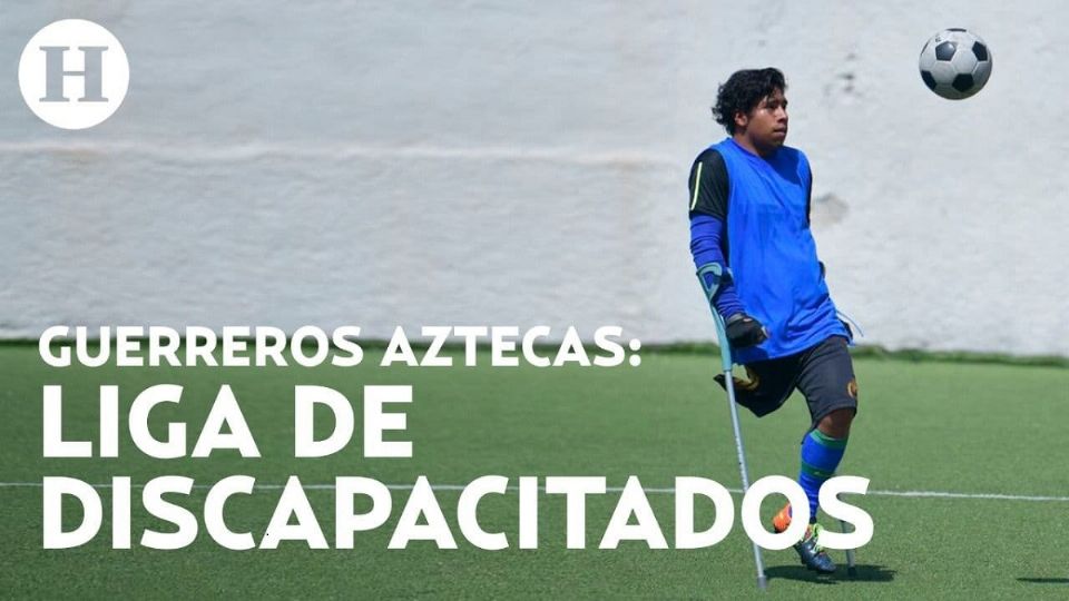 Encabezados por Ernesto Lino, Guerreros Aztecas es un equipo de amputados que ven en el balompié un motivo para salir adelante
