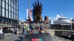 Pueblo de Noruega queda hipnotizado con alebrije monumental proveniente de Oaxaca