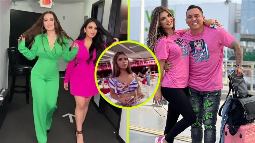 Famosa TikToker y esposa de querido grupero hacen burla a Kim Flores y Edwin Luna