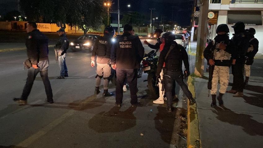 Capturan a dos presuntos narcomenudistas durante operativo conjunto entre Tecámac y Ecatepec