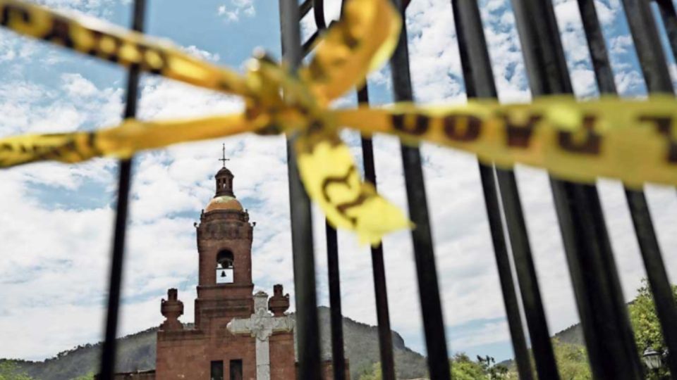 Templo de Cerocahui, en Chihuahua.