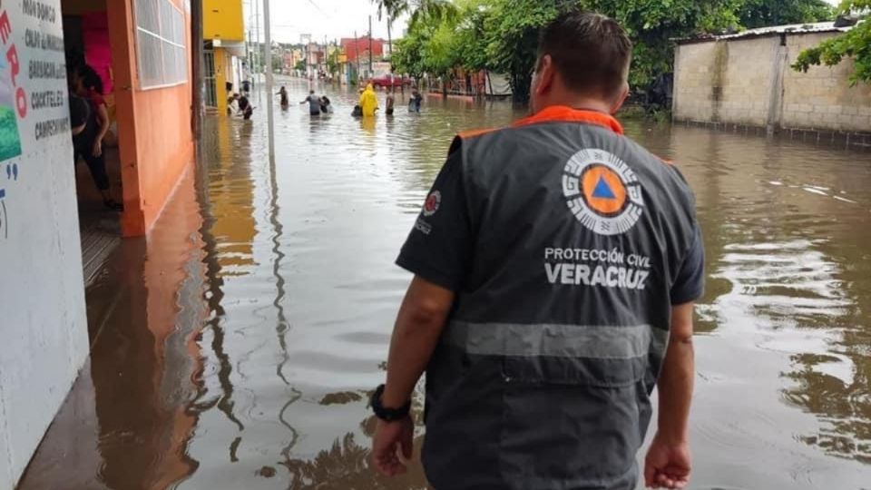 “Las inundaciones fueron en Veracruz y Boca del Río, donde hubo anegamientos y casas inundadas'