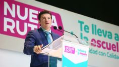 Samuel García presenta estrategia "La Nueva Ruta te lleva a la escuela"