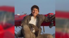 VIDEO | Tom Cruise arriesga su vida con peligrosa acrobacia sobre una avioneta en pleno vuelo