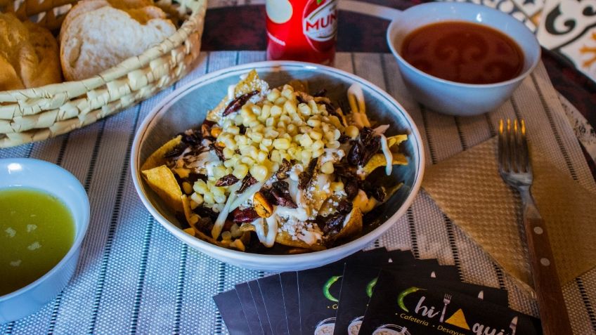 Chilaquiles con chapulines: Conoce la exquisitez oculta en el sur de la CDMX