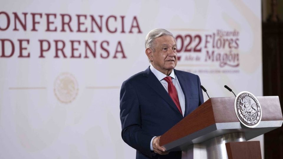 AMLO en la Mañanera.