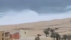 VIDEO: las impresionantes olas en Cabo San Lucas por la llegada de "Kay"