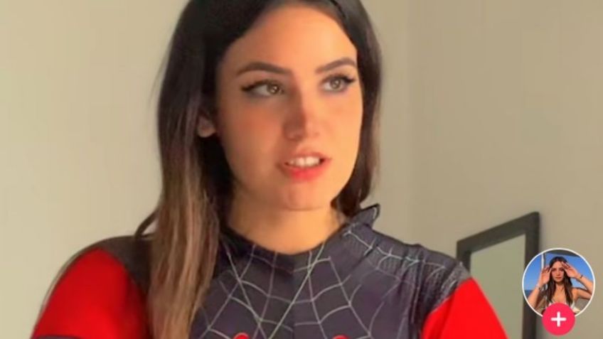 La tiktoker Barbie Núñez se corona como la reina en entallado traje de Spider-Man