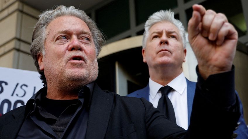 Steve Bannon, ex asesor de Donald Trump, enfrenta denuncia por estafa