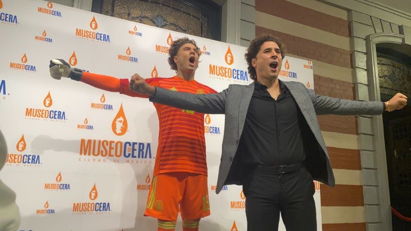 Memo Ochoa se hace inmortal en el Museo de Cera