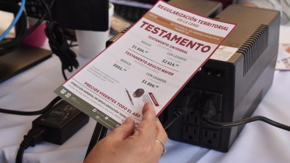 La CDMX cuenta con el Mes del Testamento