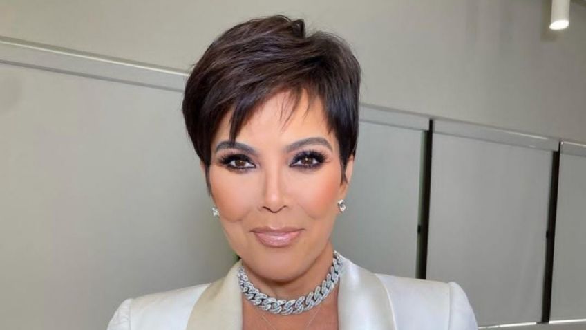 Kris Jenner presume el vestido de cuero con escote ideal para mujeres maduras