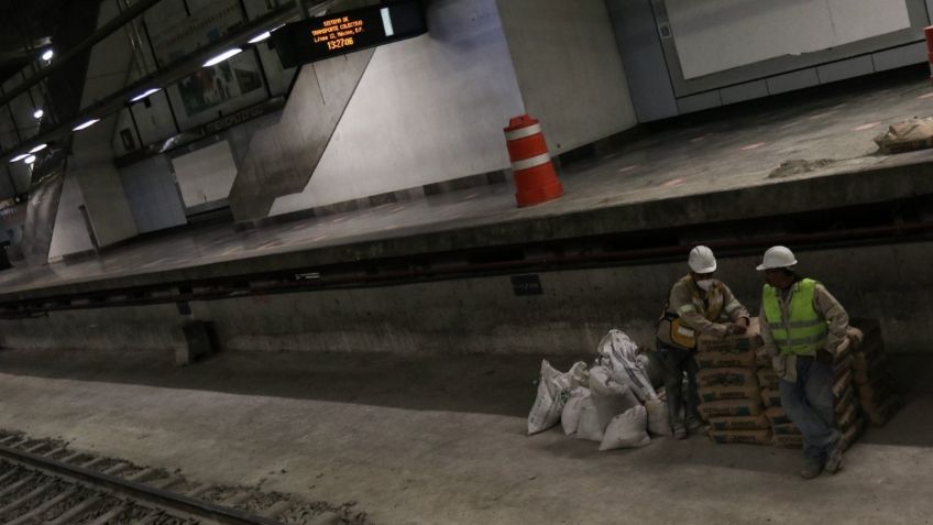 Sheinbaum anuncia avances en rehabilitación de la Línea 12 del Metro