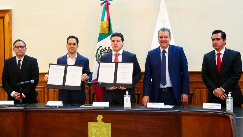 Nuevo León y Banobras firman un convenio para los estudios del tren suburbano