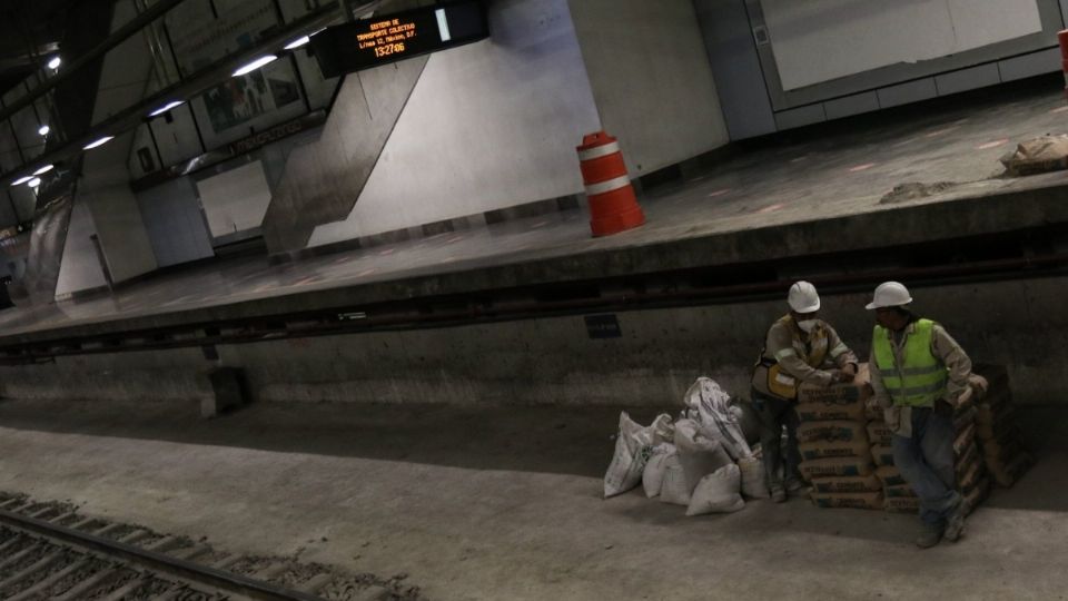 Las obras en el tramo subterráneo de la Línea 12 podrían concluir en diciembre