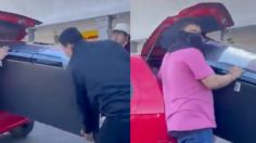 El refrigerador en el Matiz: la historia detrás del video viral durante los saqueos en Culiacán