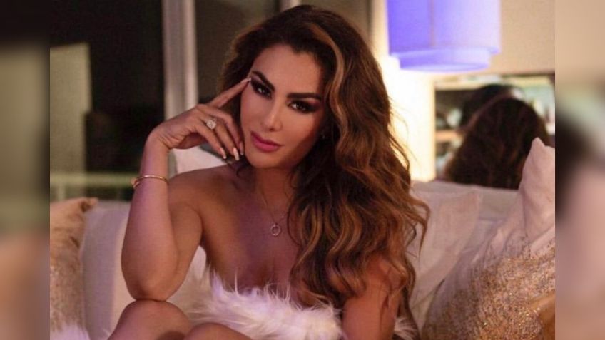 Ninel Conde desafía el frío con atrevidas fotos en lencería desde la nieve