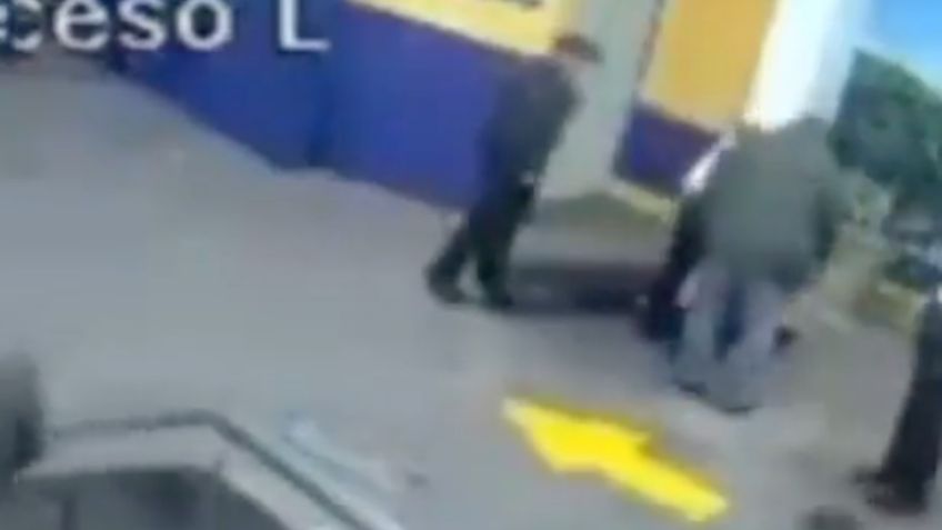 VIDEO: así intentaron reanimar a cliente golpeado en La Polar pero ya era demasiado tarde