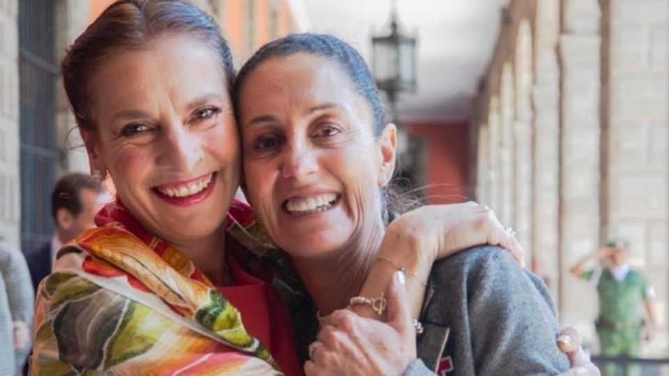 Claudia Sheinbaum ha sostenido una relación cercana con la esposa del presidente