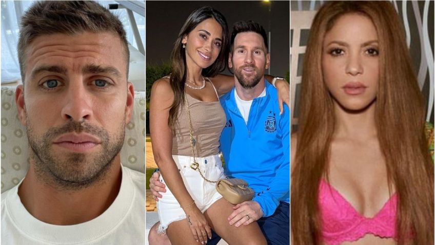 Antonela, esposa de Messi, reacciona a la tiradera de Shakira a Piqué