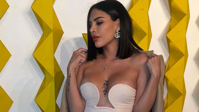 FOTOS | Tefi Valenzuela impone moda con falda naranja de aberturas, ideal para resaltar tus curvas