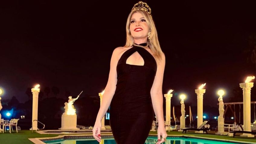 FOTO: Itatí Cantoral presume piernas de impacto con sexy conjunto negro