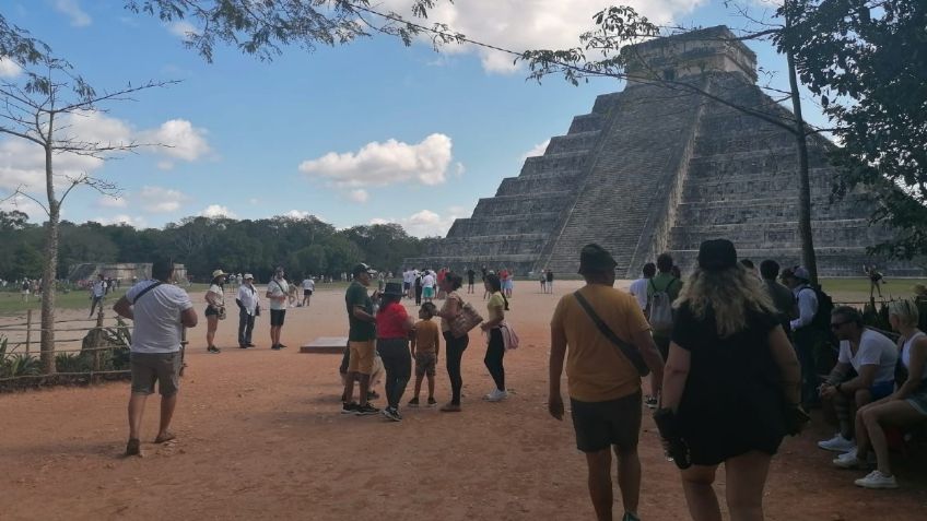 Chichén Itzá ya recibe turistas, tras 9 días finalizan los bloqueos