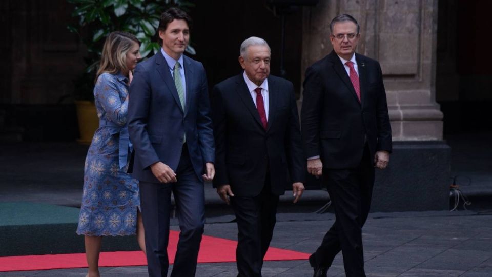 AMLO calificó como muy buena la cumbre trilateral.