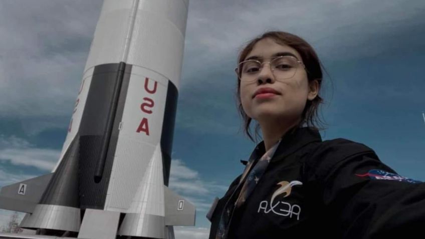 Orgullo mexicano: Alejandra ganó el tercer lugar en un programa de la NASA