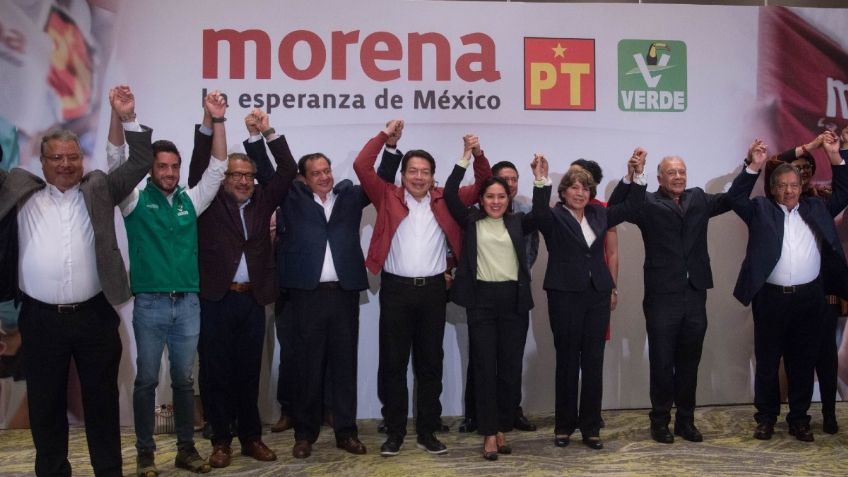 En Edomex se concreta alianza "Juntos Haremos Historia"