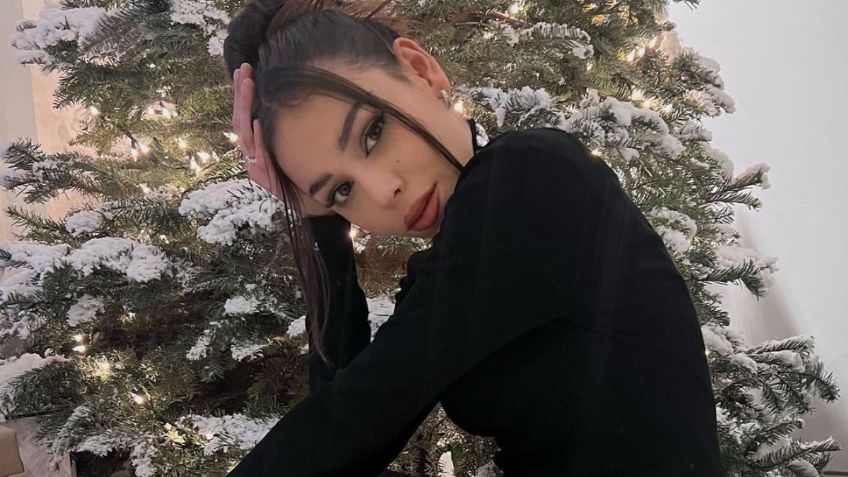 FOTOS | Danna Paola luce sexys tatuajes con playera arremangada