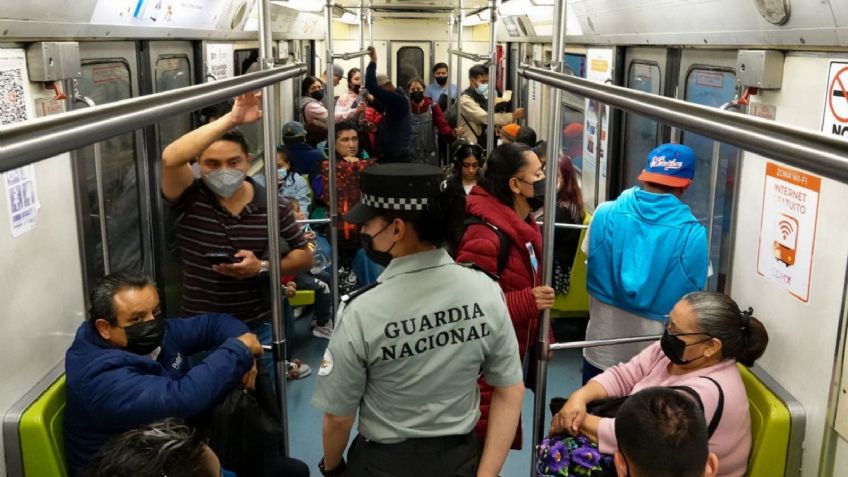 Claudia Sheinbaum anuncia el retiro de la Guardia Nacional del Metro CDMX