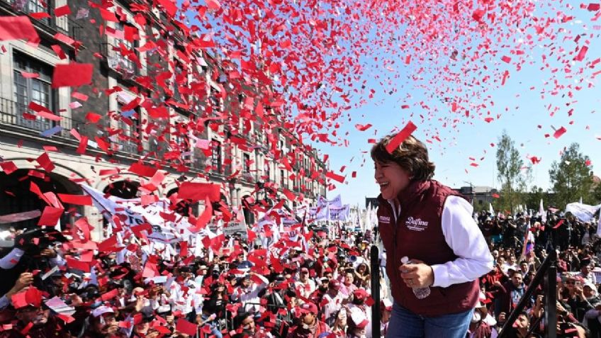 Delfina Gómez inicia su precampaña en el Edomex: "No venimos por venganza"