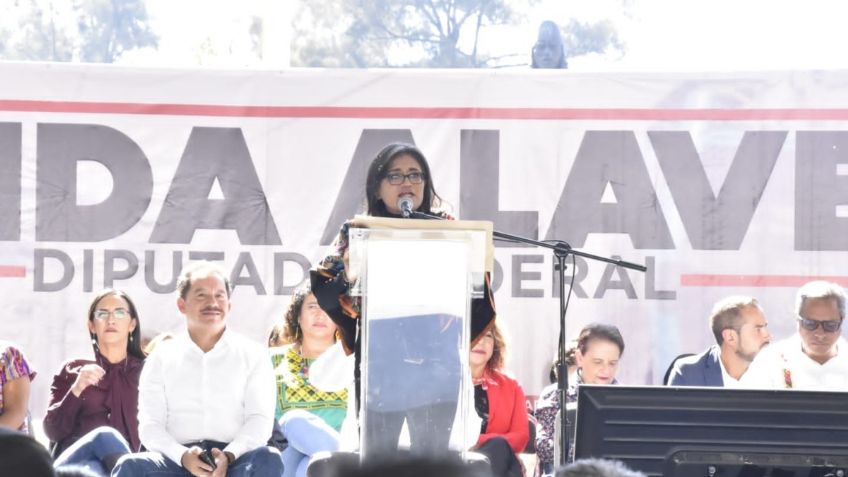 Aleida Alavez: Morena trabaja con humanismo para lograr la Cuarta Transformación