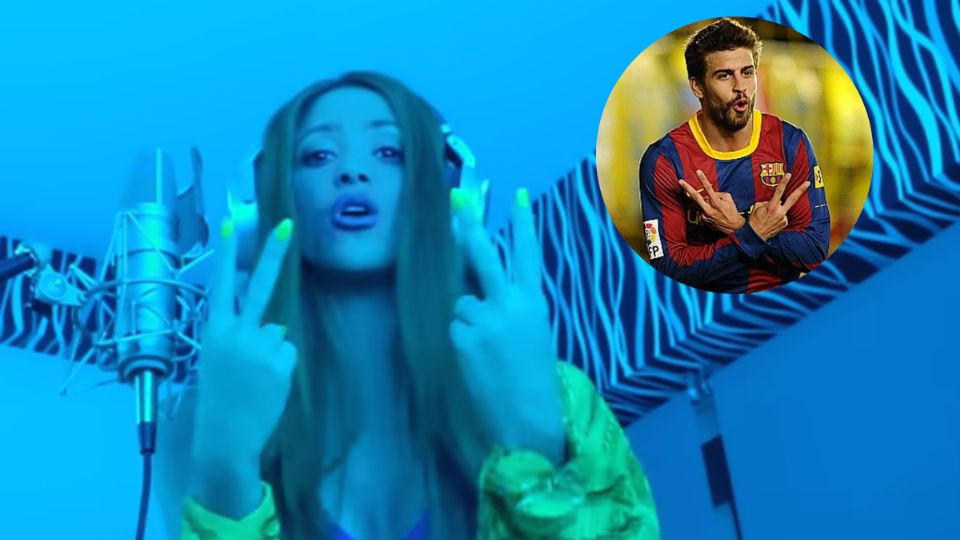 La nueva canción de la colombiana está llena de referencias a su relación con el exfutbolista.