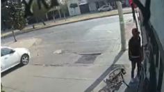 VIDEO | Captan el momento en que una mujer enfrenta a su ladrón por robo de bicicleta en Guanajuato