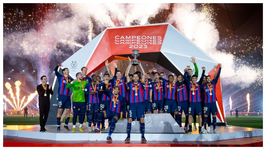 Barcelona se ratifica como el máximo ganador de la Supercopa de España