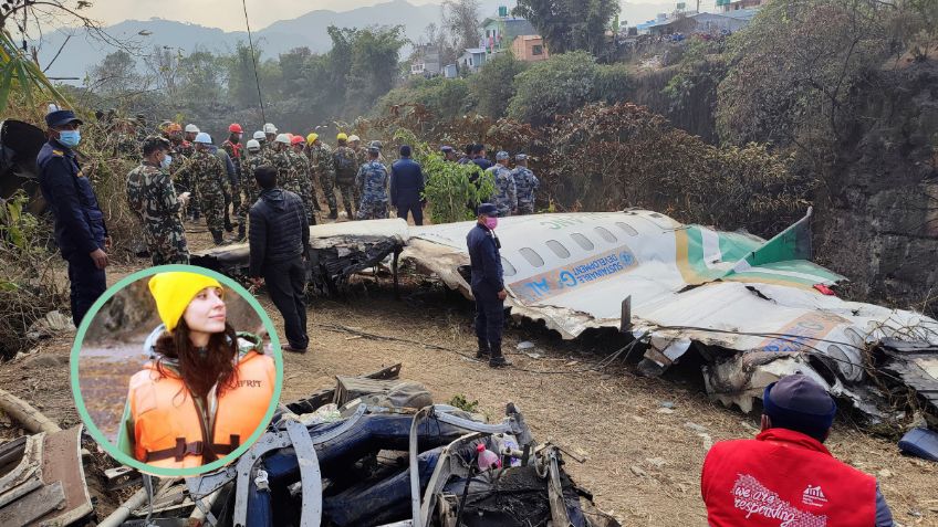 La escalofriante selfie que una influencer se tomó antes del fatal accidente aéreo en Nepal