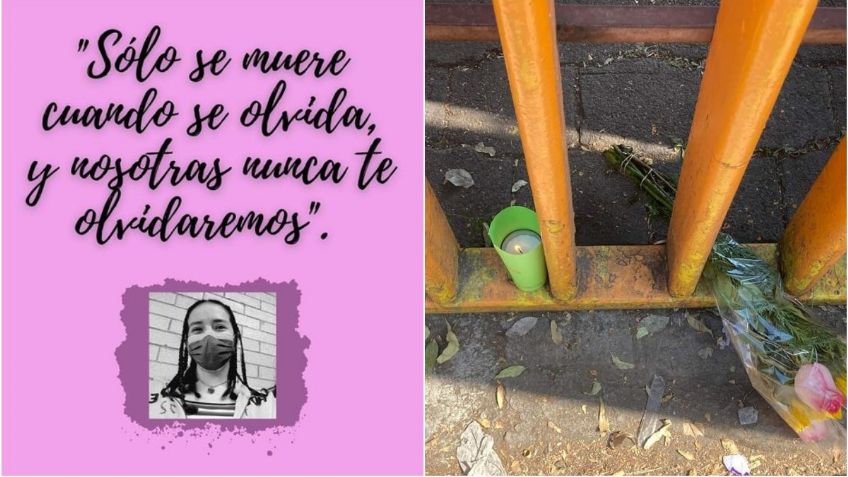 Entre flores, veladoras y desconcierto: Prepa 2 regresa a clases tras la muerte de Alexandra