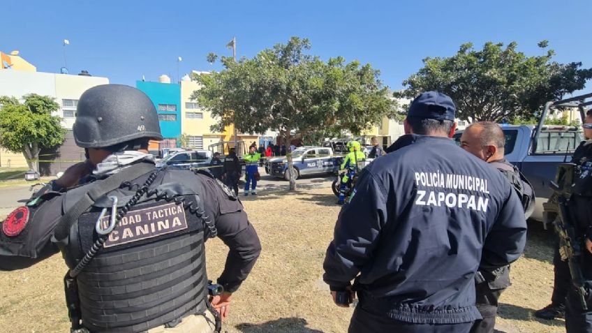 En enfrentamiento muere un policía y un presunto agresor fue abatido en Tlajomulco