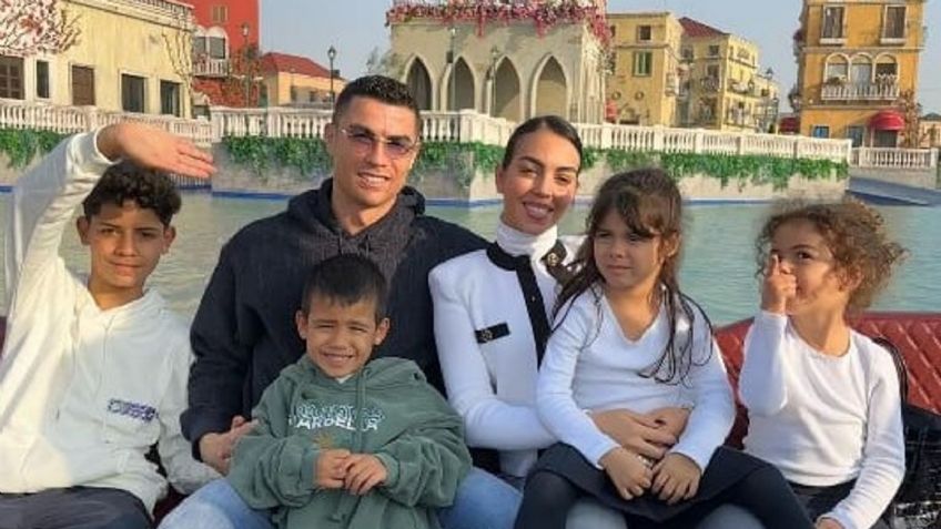 Georgina Rodríguez y Cristiano Ronaldo presumen sus lujosas vacaciones en exclusivo parque de diversiones de Riyadh