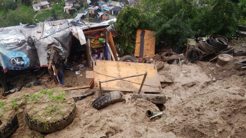 Tragedia en Tijuana: dos hermanitas mueren al quedar sepultadas en su vivienda durante un derrumbe