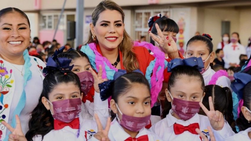 Evelyn Salgado inicia la distribución de más de 600 mil uniformes escolares