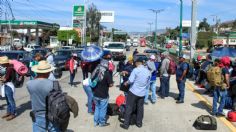 Caos en la Autopista del Sol: maestros de Guerrero bloquean el paso para que reconozcan las Preparatorias Populares