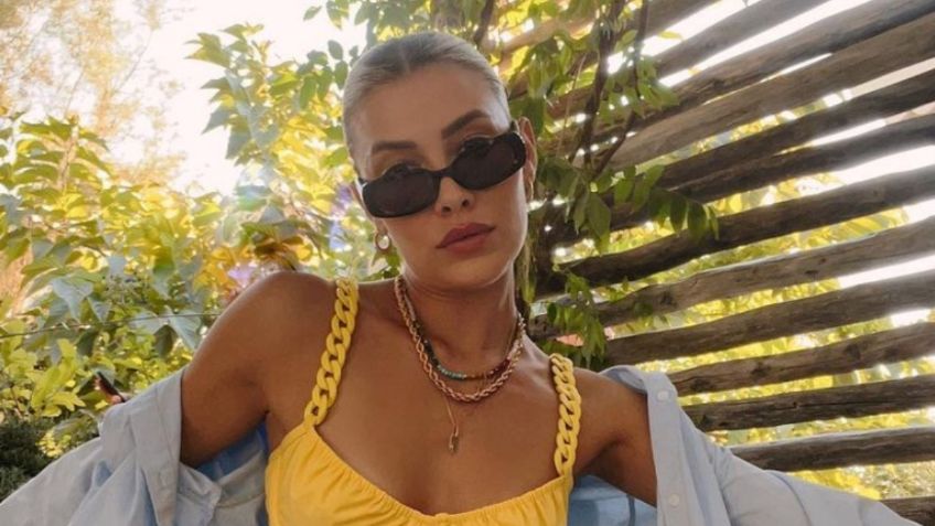 Michelle Salas cautiva Instagram al mostrar un bikini amarillo ideal para primavera